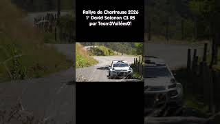 Rallye de Chartreuse 2026 1° David Salanon #rally