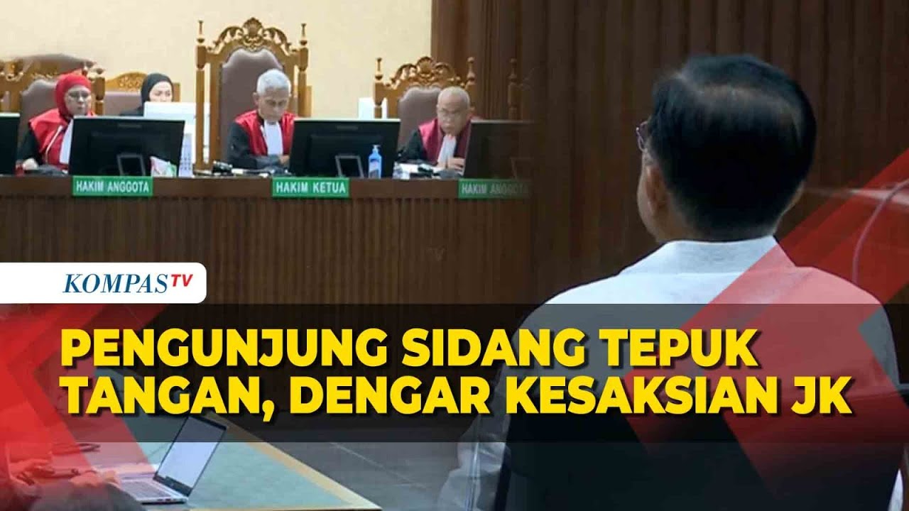 Saat Kesaksian Jusuf Kalla Buat Pengunjung Sidang Kasus Eks Dirut Pertamina Karen Tepuk Tangan