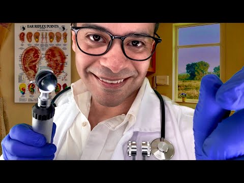 ASMR Español Roleplay Examen De Oido y Limpieza De Oidos ~Examen Medico Pitidos Auditivo Para Dormir