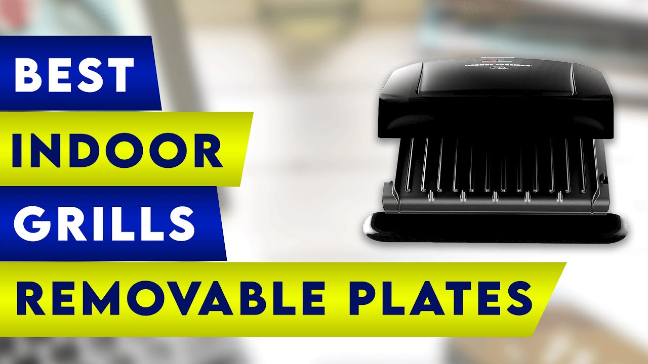 5 Best Indoor Grills With Removable Plates ! 