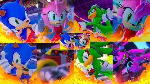 Sonic Racing Crossworlds All Rival Interactions So Far (English)