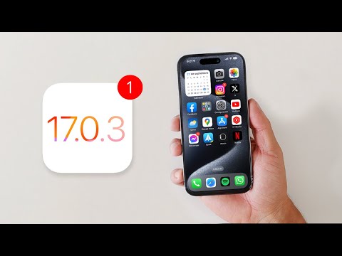 iOS 17.0.3 IMPORTANTE ACTUALIZACIÓN DE EMERGENCIA ⚠️