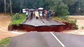 10 Massive Bridge Collapse Caught On Camera