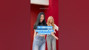 Chaeyeon Knock challenge top 3 most popular #kpop #funny #chaeyeon #chaeryeong #knock #viral