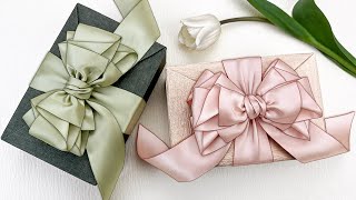 Gift Wrapping｜禮物包裝教學—蝴蝶結緞帶做法教程（PART 2）
