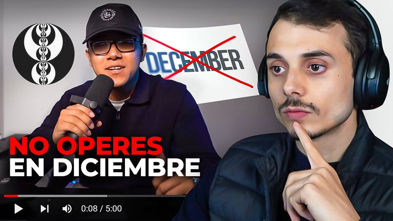 Un Trader EXPLICA porque NO DEBES HACER TRADING en DICIEMBRE - YouTube