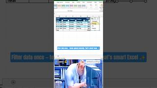Excel Slicer with Auto Total | Filter Data & Total Updates Automatically