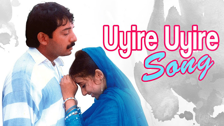 Bombay Tamil Movie Video Songs | Uyire Uyire Song | Arvind Swamy | Manisha Koirala | A R Rahman