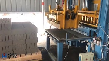Automatic brick machine Automatic stacking of bricks