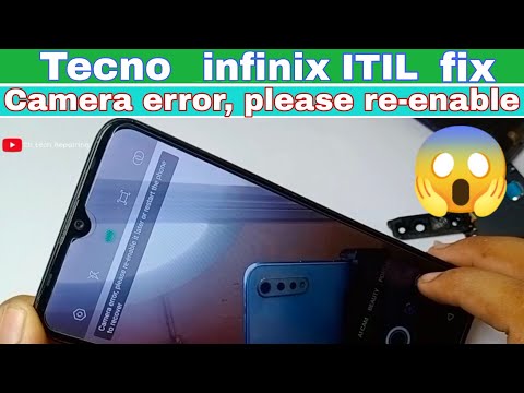 Fix Camera Error, Please Re-enable It Later Or Restart The Phone To Recover