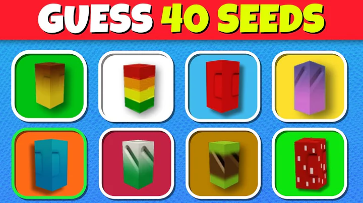 Can You Guess the PLANT By It's SEED in Grow a Garden? 🌼 | Grow A Garden Quiz