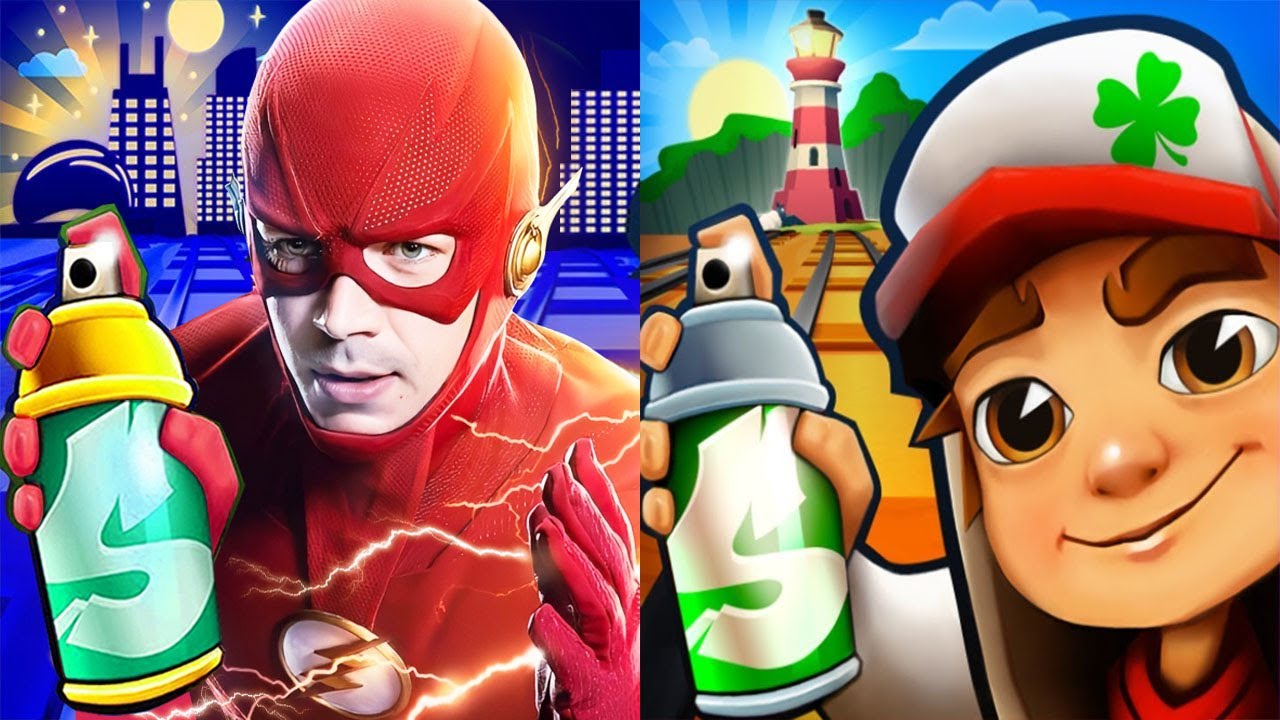 Subway Surfers Easter Ireland 2024 Floor is Lava George Moonbun vs THE FLASH Gameplay HD