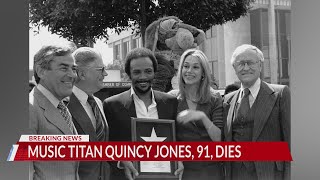 Quincy Jones, music titan dies at 91