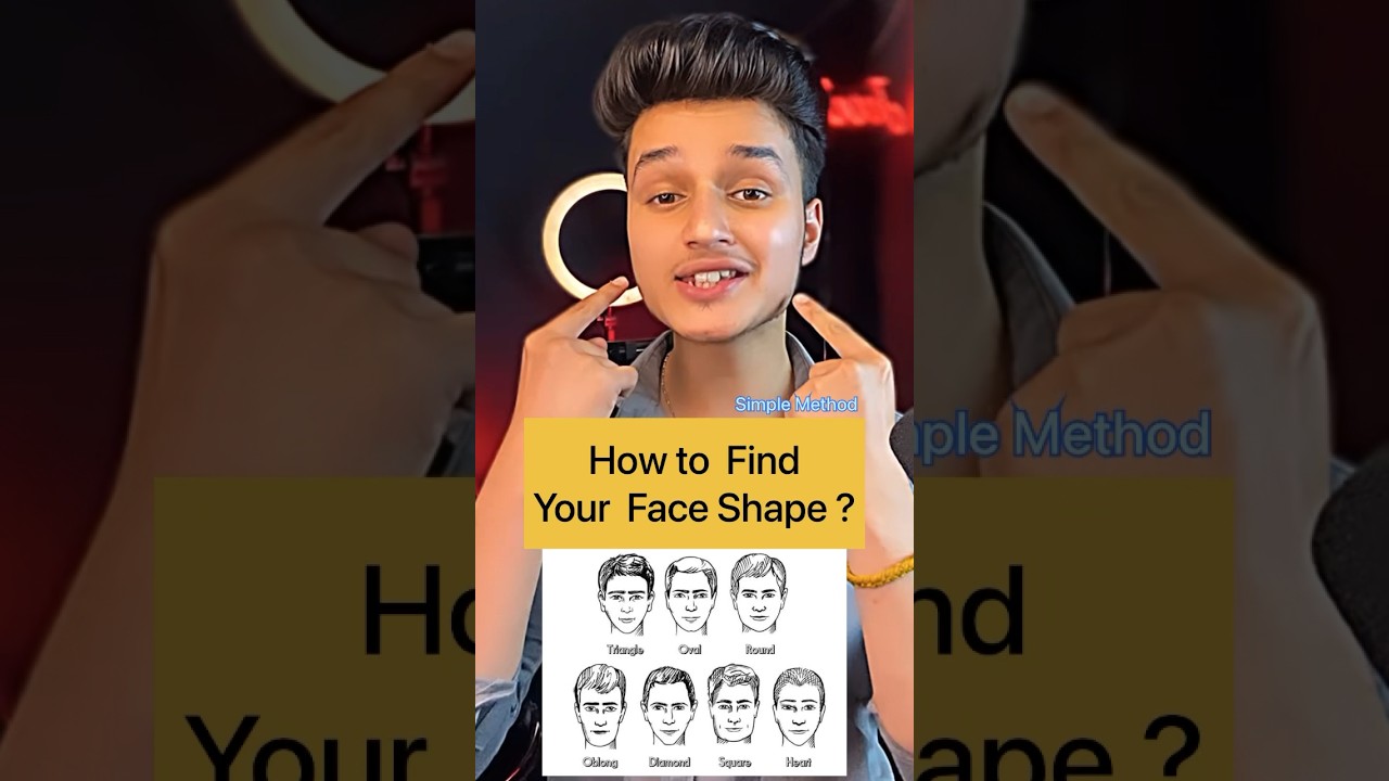 How to find Your face shape✅ #shortsindia #facecare #faceshapes #shorts #hairstyle #sunglasses