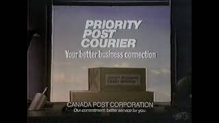Priority Post Courier Commercial 1989