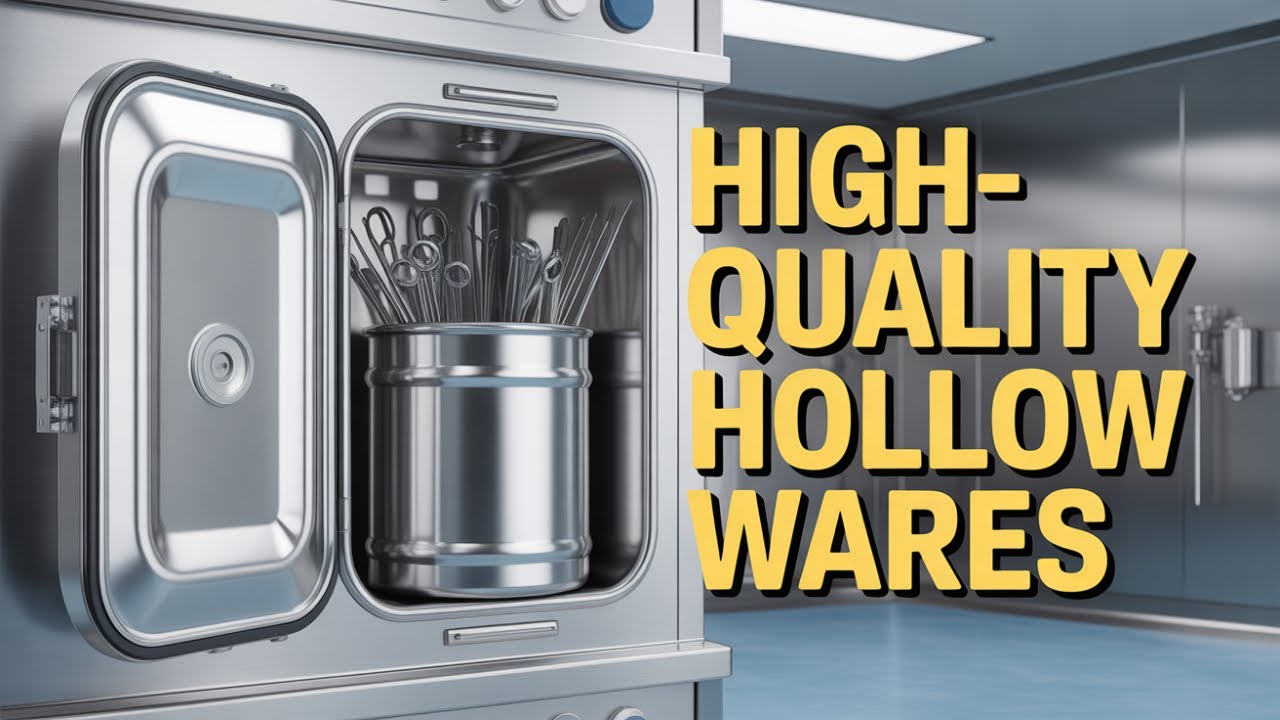 Медицинские изделия из полой стали: лотки для почек и хирургические инструменты из стали.