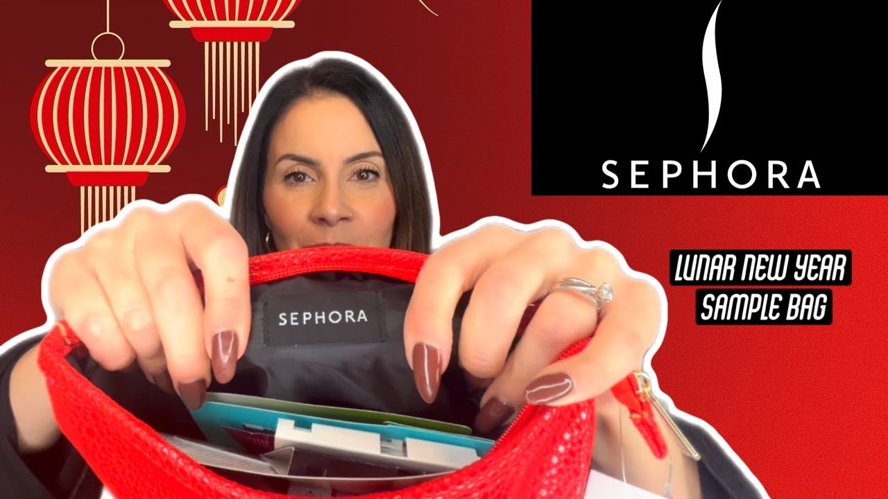 Sephora's Lunar New Year Free Sample Bag 2024 - YouTube