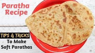 Plain Paratha recipe | How to make plain paratha recipe | Atta paratha | Making dough for Paratha