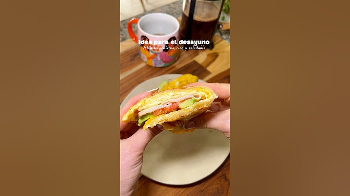 Idea para el desayuno 🍳 Alto en proteína, delicioso y saludable🥑 #desayuno #saludable #receta
