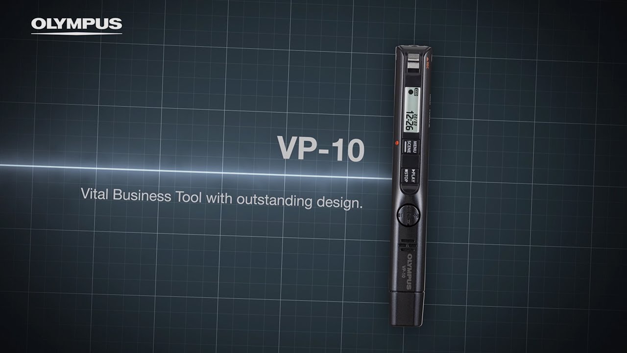 OLYMPUS VP-10 - A Vital Business Tool with Outstanding Design