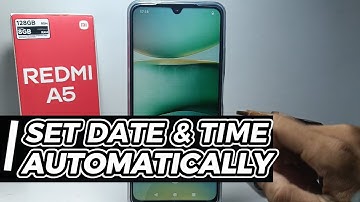 How To Set Date & Time Automatically On Redmi A5