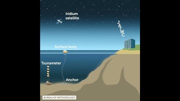 Tsunami detection buoys