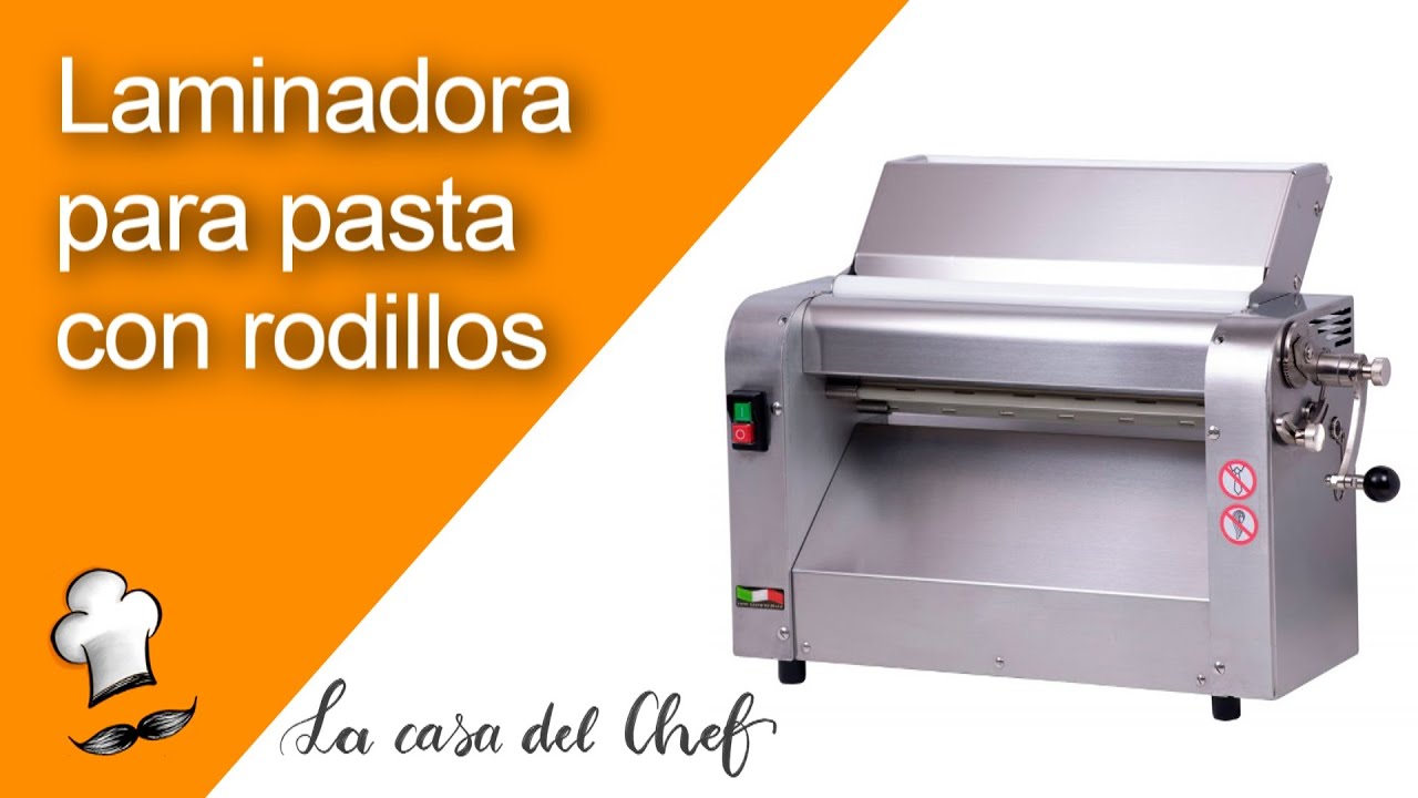 Maquina laminadora de masa manual para pasta rodillo acero inoxidab para  raviole