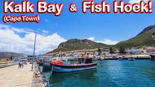 S1 – Ep 249 – Kalk Bay & Fish Hoek – Visiting the Harbour and the Beach!