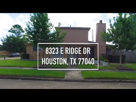 8323 E Ridge Dr, Houston, TX home video tour