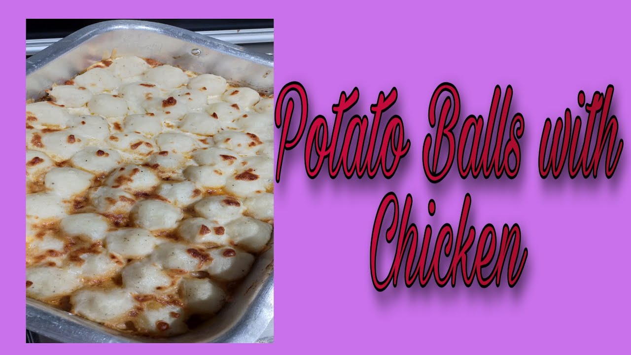 Potato Balls With Chicken YouTube