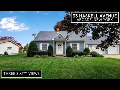 33 Haskell Ave, Arcade, NY home video tour