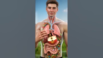 “The Amazing Journey of an Apple Inside Your Body | 3D Digestive System Animation”