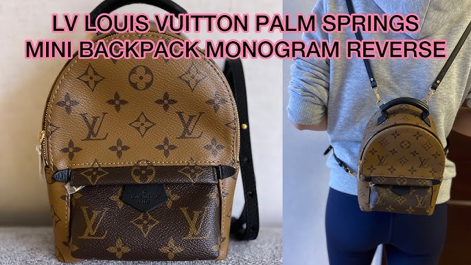 Louis Vuitton Mini Reverse Monogram Palm Springs Backpack⁣ – Coco