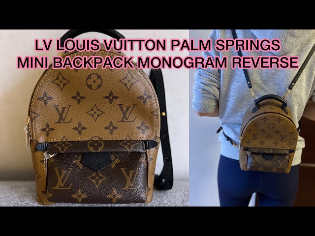 Louis Vuitton Palm Spring Mini Backpack Reverse Monogram – ＬＯＶＥＬＯＴＳＬＵＸＵＲＹ