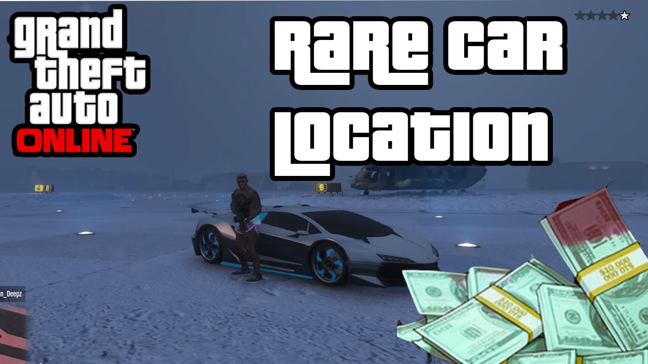 GTA 5 ONLINE RARE CAR LOCATION YouTube