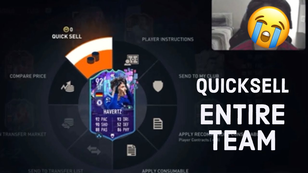 I HAVE TO QUICK SELL EVERYTHING | Fifa 23 Challenge