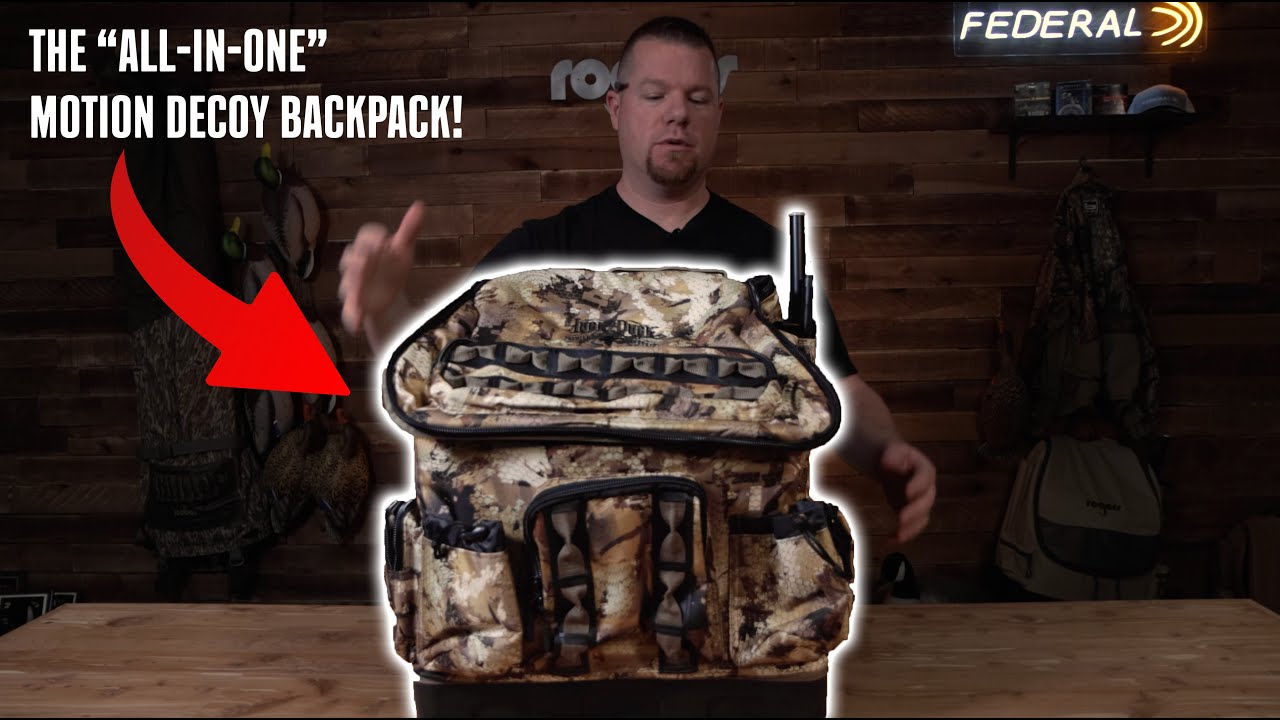 Your Motion Decoys NEED this Backpack! (Lucky Duck 4 Slot Motion