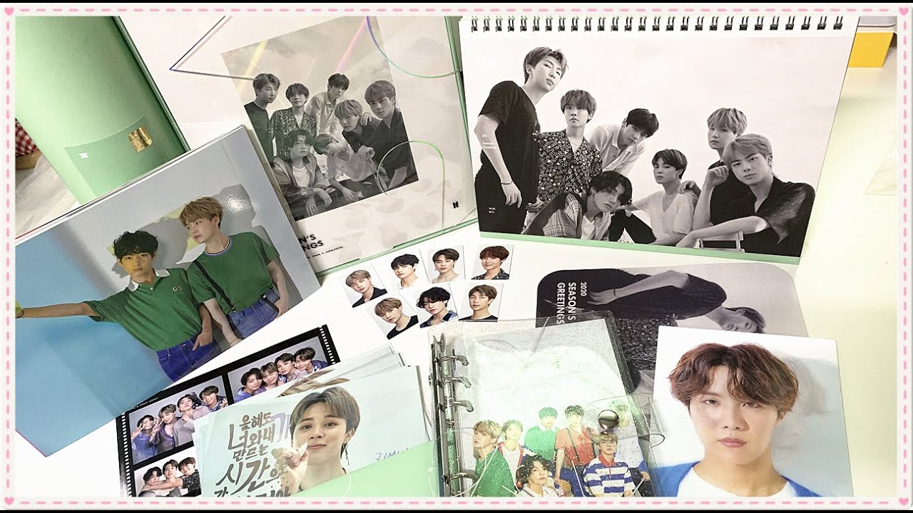 [UNBOXING] 방탄소년단 2020 시즌그리팅 & 월캘린더 언박싱 BTS 2020 Season's