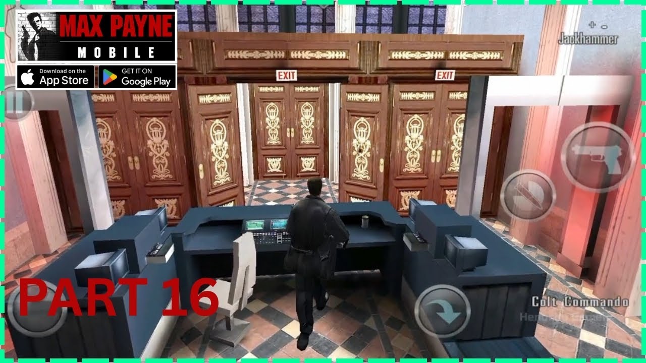 Max Payne Mobile Gameplay Walkthrough Part 16  - Android iOS Games
