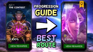 The Best Progression Route For Players | Progression Guide 2020 | Marvel Contest of Champions screenshot 2