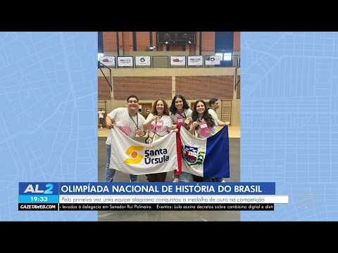 Estudantes de Alagoas conquistam ouro inédito na Olimpíada Nacional de História - 31/08/2026