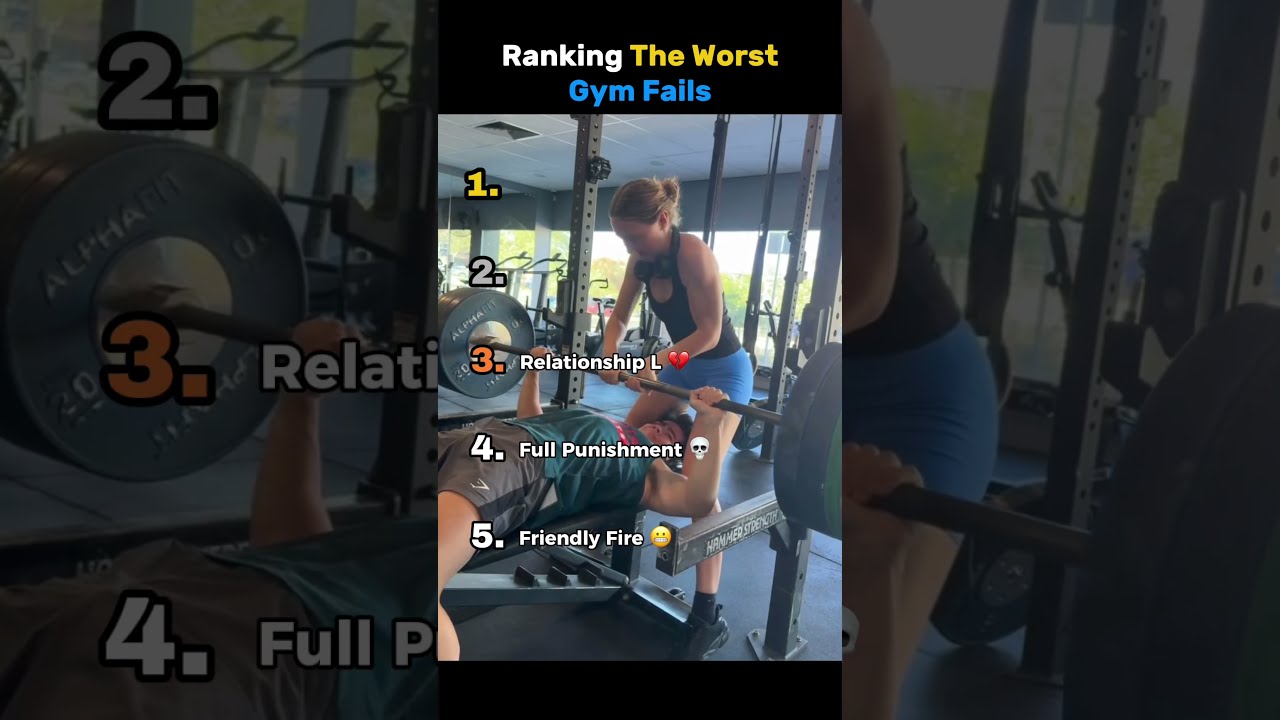 Ranking Worst Gym Fails 😱 