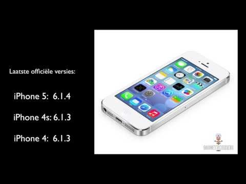 iOS 7 downgraden naar iOS 6