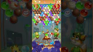 Bubble Pop Forest Rescue Level 64 no booster [Gameplay Walkthrough] optimized for smartphones screenshot 2