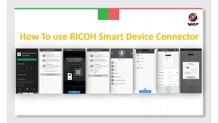 How do you connect your phone to a Ricoh printer #Ricoh #Ricoh_smart_device_connector #wepdigital screenshot 3