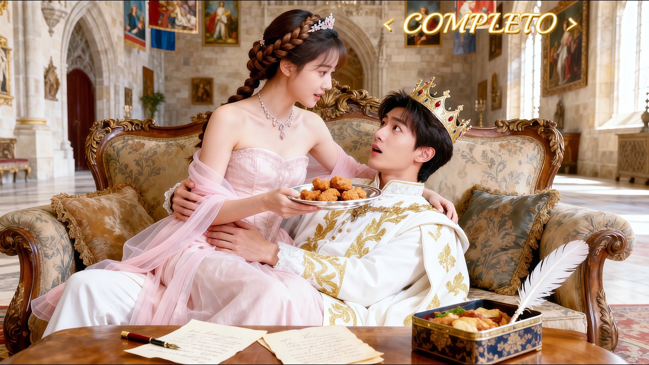 💕La chica solo vino a llevarle comida al príncipe, pero inesperadamente lo besó. ¡Se enamoraron!