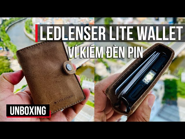 VÍ KIÊM ĐÈN PIN LEDLENSER LITE WALLET | LEDLENSER LITE WALLET UNBOXING