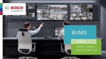Video BVMS ONVIF Camera Event Driver Tool