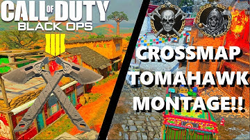 COD BO4 BLACK OPS 4 CROSSMAP TOMAHAWK / COMBAT AXE MONTAGE WITH NEW MAPS AND MORE !!