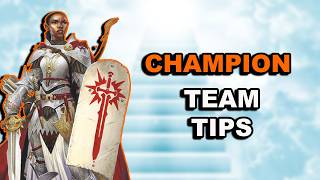 Champion Tips that Separate Good From Great